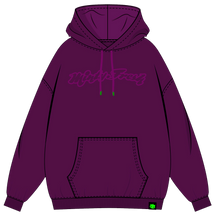 Load image into Gallery viewer, Plum Perfection Oversized Hoody