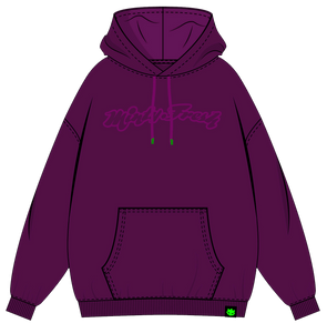 Plum Perfection Oversized Hoody